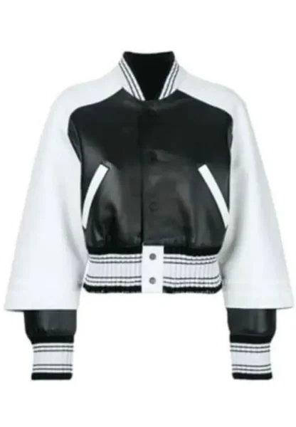 Diamond White The Bold and the Beautiful Bomber Jacket